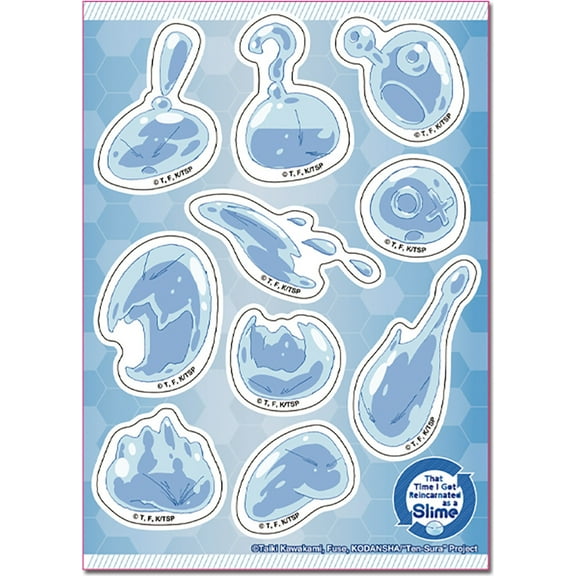 That Time I Got Reincarnated As A Slime- Slime Sticker Set 5X7