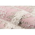 thumbnail image 4 of Momeni Harper Hand Made Wool Pink Runner 2'3" X 7'10", 4 of 6
