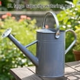 thumbnail image 6 of Heavy-Duty 5L Steel Watering Can with Ergonomic Handle & Adjustable Nozzle for Outdoor Garden Plant Care, 6 of 8