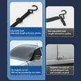thumbnail image 4 of Sun Protector for Car Windshield, 600d Frost Guard Windshield Snow and Sun Cover with 360° Windproof Design, Multi Layer Windshield Cover for Ice and Snow, 4 of 8