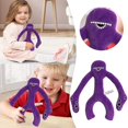 thumbnail image 2 of Zmoon Monstre aux Neuf Yeux en Peluche Violet, 2 of 5