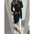 thumbnail image 2 of Veste Longue Chaude d'Hiver pour Femmes Style Français Trench Manteau Cascade P-2TG, 2 of 5