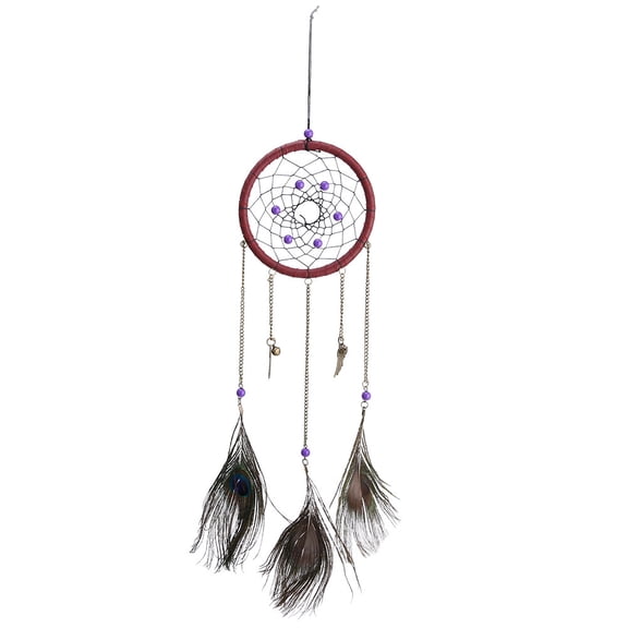 Handmade Feather Dream Catcher - Bedroom Wall Decoration Craft Hanging Ornament