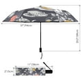 thumbnail image 3 of Rose Flower Teacup Teapot Compact Sun Umbrella Windproof Travel Umbrellas for Rain Strong Portable UV Protection, 3 of 8