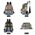 thumbnail image 4 of FORMRS Mini Backpack Purse for Women Travel Daypack Casual Shoulder Bag, White Vibrant Flowers, 4 of 7