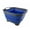 Blue, variant on SAMMART 10L (2.64 gallon) Collapsible Dishpan with Draining Plug - Foldable Washing Basin - Portable Dish Washing Tub - Space Saving Kitchen Storage Tray