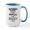White/Blue Inside, variant on CafePress - Saturday Mornings Are For Mimosas And Brunch Mugs - 15 oz Ceramic Large White Novelty Mug