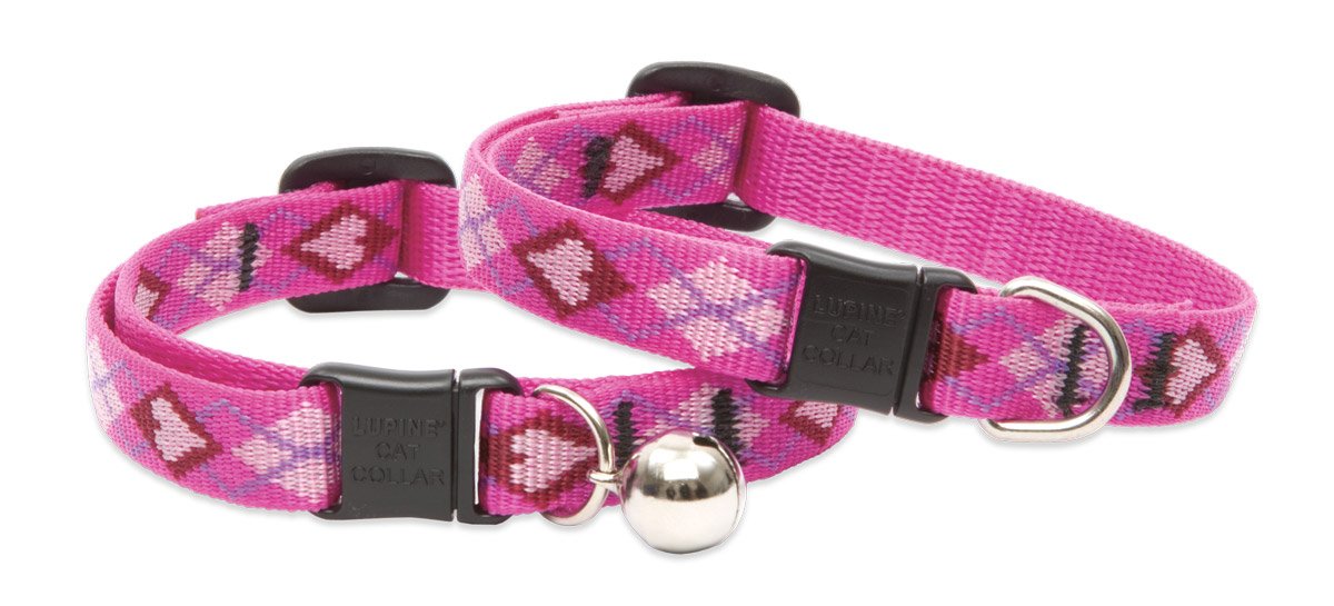 1/2in Puppy Love 8-12 Cat Safety Collar