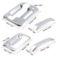 thumbnail image 2 of 1 Set  Silver Tone Car Exterior Outside Door Handle Cover with Tailgate Covers Decor Trim for Ford F-150 2004-2014, 2 of 6