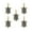 Black, variant on Sweet & Petite Charms 17x8mm Watermelon Slice, 10pcs
