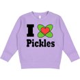thumbnail image 2 of Inktastic I Heart Pickles Toddler Sweatshirt, 2 of 4