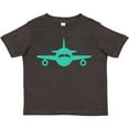 thumbnail image 3 of Inktastic Cute Teal Airplane Boys or Girls Toddler T-Shirt, 3 of 5