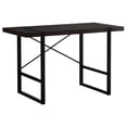 thumbnail image 2 of Industrial-inspired Espresso Desk with All-side Finish / Supports Home Laptop Writing, 2 of 2