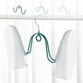 thumbnail image 1 of Iuhan Clearance Under $5 ! Windproof Shoes Hanger Drying Rack for Dehumidifying Hanging Shoes, Double Hook Design Drying Shelf Storage Organizer, Closet Organizer Storage, 1 of 9