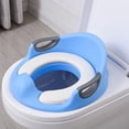 thumbnail image 1 of Adaptador de banco para orinal de bebé Orinales multifuncionales Asiento de entrenamiento Accesorio para inodoro, 1 of 3