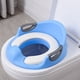 thumbnail image 1 of Entrenador de inodoro para bebés Entrenador de asiento de inodoro antideslizante para niños PP ABS para niños de 1 a 7 años, 1 of 5