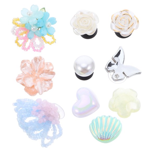 FUTUREORYY 10Ud Clips Para Fáciles De Con Floral Multi Color Para Eventos