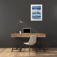 thumbnail image 3 of Gutierrez, Hilario 13x18 White Modern Wood Framed Museum Art Print Titled - Cloud Rush, 3 of 4