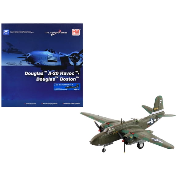 Douglas A-20G Havoc Aircraft "388th Bomb Squadron, Gusap Airfield" (1944) US Army Air Forces 1/72 Diecast Model by Hobby Master