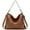 9965-Browm, variant on GAEKEAO Hobo Crossbody Bags for Women Faux Leather Handbags Large Shoulder Bag Bucket Purse