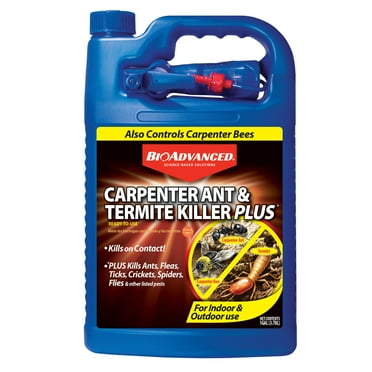 BioAdvanced Carpenter Ant & Termite Killer Plus, Ready-to-Use, 1 Gal