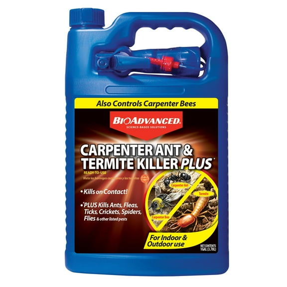 BioAdvanced Carpenter Ant & Termite Killer Plus, Ready-to-Use, 1 Gal