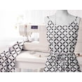 thumbnail image 6 of Soimoi Poly Canvas Black Fabric By the Yard - 56 Inch Wide - Geometric Material - Artistic and Modern Patterns for Various Uses Printed Fabric, 6 of 6
