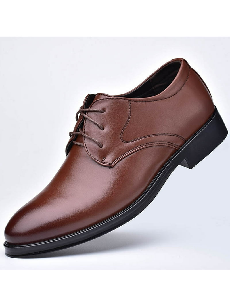 Frontwalk Men Brogues Wingtips Dress Shoes Lace Up Oxfords Wedding