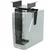 VIVO Under-Desk and Wall PC Mount, Computer Case Holder with Spacer Bracket