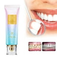 thumbnail image 1 of Pasta de dientes blanqueadora, limpiadora, aliento fresco, dientes brillantes, pasta de dientes con aroma a melocotón, 100 g., 1 of 9