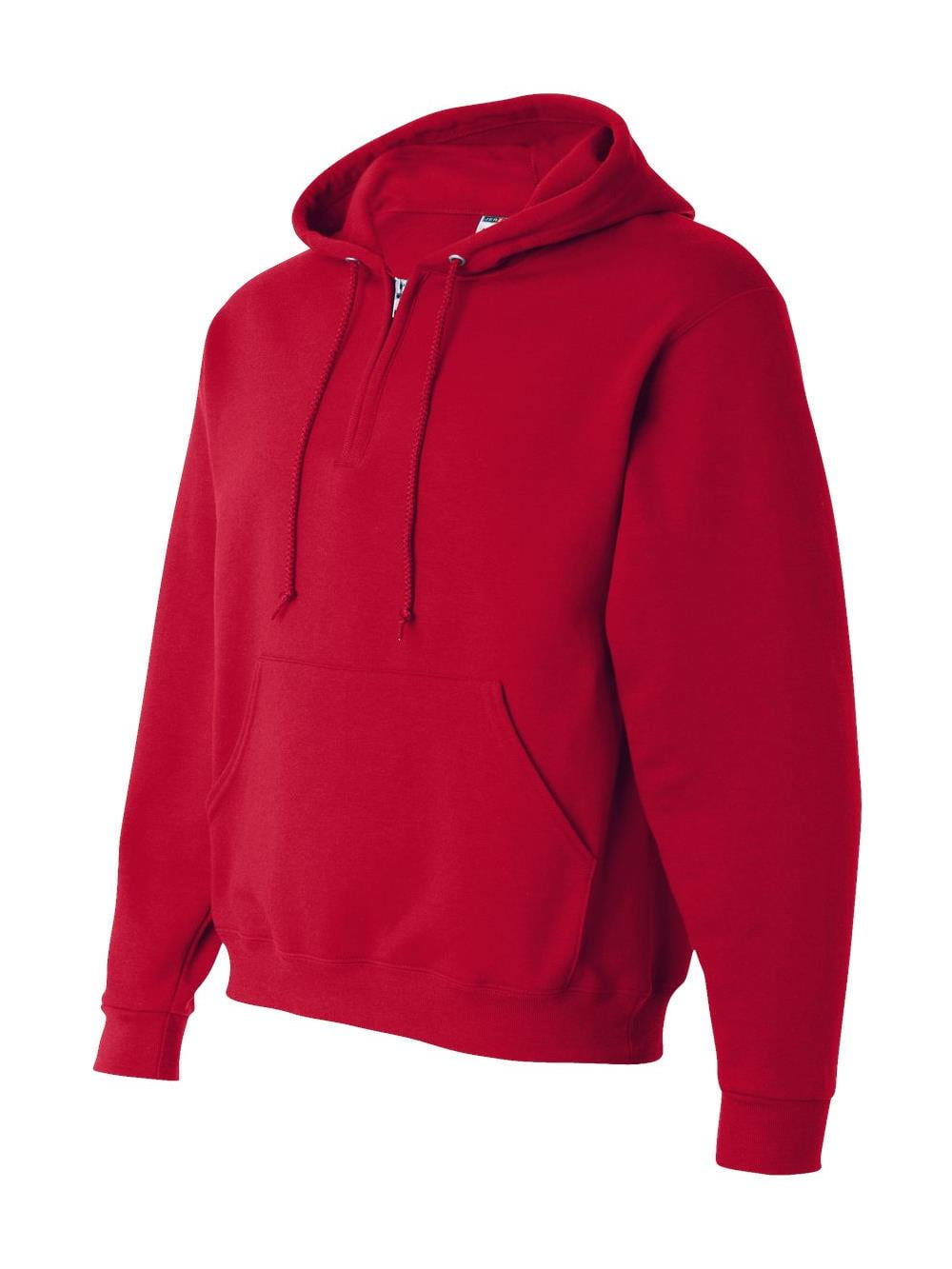 Jerzees NEW Men/'s S-3XL NuBlend 996QZ 1//4 Zip Hooded Sweatshirt Hoody Hoodie