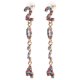 thumbnail image 5 of 1 par de pendientes de moda para mujer 2024, pendientes llamativos, pendientes brillantes para mujer, 5 of 7