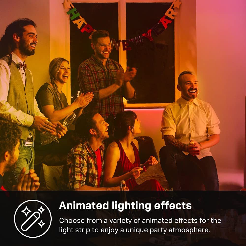 LED Light Strip, 16.4ft WiFi LED Strip Works with Alexa, Google Home, SmartThings, High Brightness with 16 Million Colors, RGB, Grouping, Adjustable Length, Up to 25,000 Hours (KL400L5)