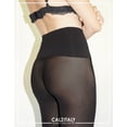 thumbnail image 6 of SEAMLESS TIGHTS | NO SEAM PANTYHOSE | OPAQUE TIGHTS | BLACK | 50 DEN | S, M/L, L/XL | ITALIAN HOSIERY | (L/XL, BLACK), 6 of 7