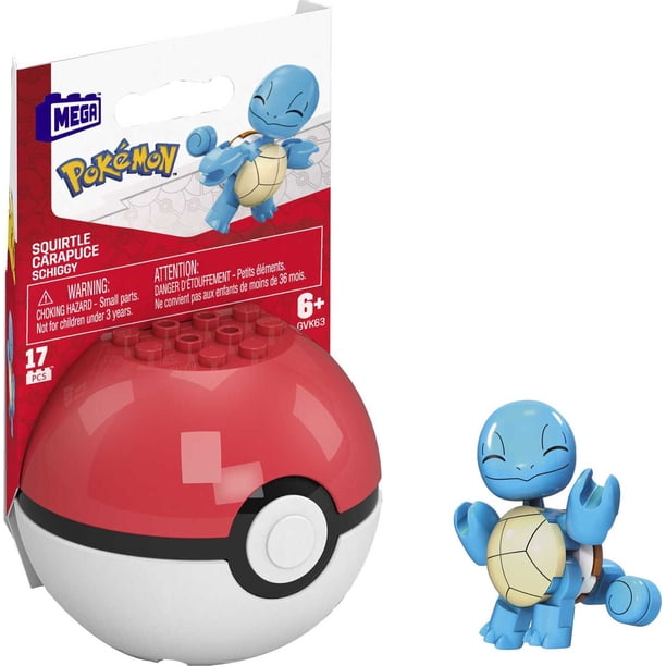 Mega Pokemon Squirtle Construction Set Building Toys For Kids Walmart Com