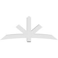 thumbnail image 4 of 84"W x 35"H x 6"D x 6"F, 10/12 Pitch, Alberta Architectural Grade PVC Gable Bracket, 4 of 8