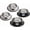 B09-AB, variant on Cat Bowls for Food and Water,2PCS BIBEARBIBEAR Non-Slip Stainless Steel 8 Oz Pet Bowl with Removable Rubber Base Dog Bowl,Stackable Cat Puppy Dishes Bowls with Cute Cats Painted