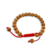 HANDS OF TIBET Tibet Mala Rudraksha Seed Wrist Mala Bracelet Meditation healing beads (Plain)