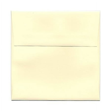 UPC: 0700112159596 | JAM 5 x 5 Square Envelopes  Ivory  100/Pack