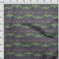 thumbnail image 3 of oneOone Polyester Lycra Fabric Leaves & Floral Artistic Print Fabric By Yard 56 Inch Wide, 3 of 4