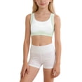 thumbnail image 3 of LRen Girls Training Bras 10-12 Years Seamless Lightweight Soft Comfy Sport Bras Girls Seamless Wireless Camisole Solid Color Light Padded Soft Stretchy Workout Tank Top, 3 of 6