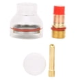 thumbnail image 2 of 6 Pcs TIG WP Welding Torch Kit Torch Gas Lens Collet Glass Cup for WP‑17/18/26, 2 of 10