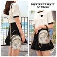 thumbnail image 6 of FORMRS Crossbody Bag for Women Quilted Travel Shoulder Cell Phone Purse with Chain Strap Handbag, Lace and Floral, 6 of 7