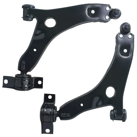 Detroit Axle - Front Lower Control Arms for 04-11 Ford Focus 2004 2005 2006 2007 2008 2009 2010 2011, 2pc Set Lower Control Arms w/Ball Joints Assembly Replacement