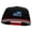 Red Black, variant on Cool Uncle Embroidered Two Tone Superior Cotton Twill Flat Bill Snapback Cap - Gold Black OSFM