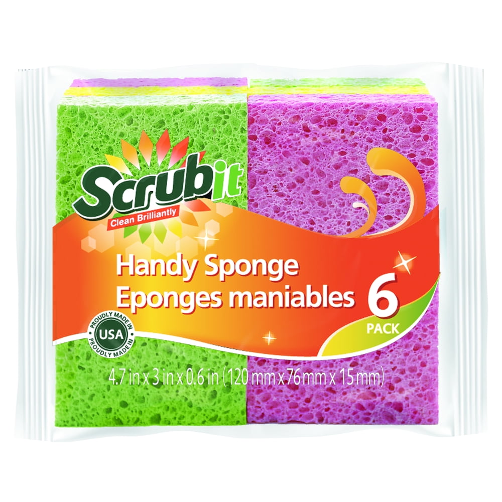 Cleaning Scrub Sponge by Scrubit Scrubbing Dish Sponges Use for
