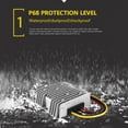 thumbnail image 4 of AMERTEER Power Supply Converter Regulator DC 12V to 15V 15A Step-Up Voltage Converter Regulator IP68 Waterproof Power Supply Adapter Dust-Proof Step up Converter for Auto Car Vehicle, 4 of 11
