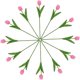 thumbnail image 1 of YSNOOWE 12Ud Flores Artificiales Rosas Decorativas Para Bodas Y Eventos Con, 1 of 8