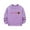 Purple., variant on Agkizg Girls Crewneck Sweatshirts,Toddler Girls Fall Clothing,Kids Football Graphic Print Crewneck Long Sleeve Sweatshirts Fleece Lined Casual Comfortable Tops Winter Clothes