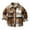 Coffee, variant on Hpgjzj Toddler Kids Flannel Shirt Jacket Plaid Long Sleeve Lapel Button Down Shacket Baby Fall Christmas Coat for Boys Girls